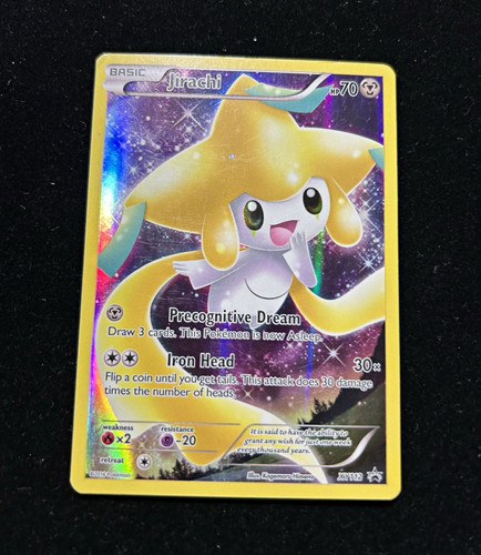 Jirachi XY112 Full Art Holo Black Star Promo Pokémon Card 2016 LP
