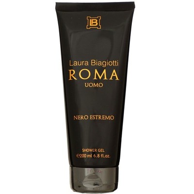 Laura Biagiotti Roma Uomo Nero Estremo 200 ml Duschgel Showergel