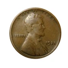 1921 Lincoln Wheat Penny Cent - G/VG Good or Better Very Nice