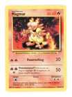 Magmar 36/102 Base Base Set German/German Pokemon Card/Card Vintage DE
