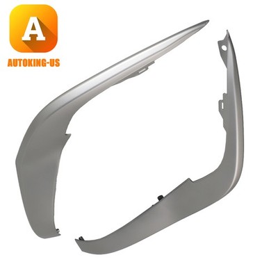 Front Left & Right Lower Bumper Cover Molding for Toyota Highlander 2021-2023