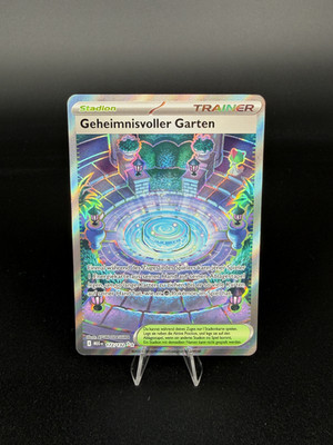 GEHEIMNISVOLLER GARTEN POKEMON TCG MEG172 MEGA ENTWICKLUNGEN FULL ART DEUTSCH