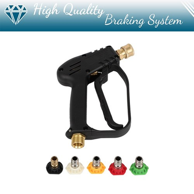 #ad Short Pressure Washer Gun M22 14MM Inlet Stubby High Pressure Handle Gun $24.22