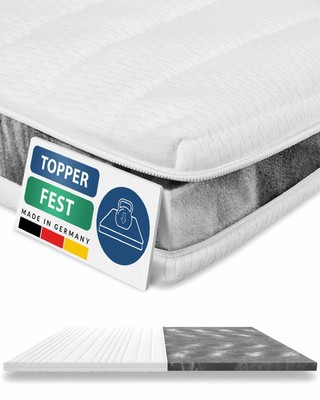 Hart - Fester Matratzen Topper H4 90x200 100x200 140x200 160x200 180x200 200x200