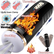 Automatic Male Masturbaters HandsFree Sucking Mastubator Cup Sex Toys for Men