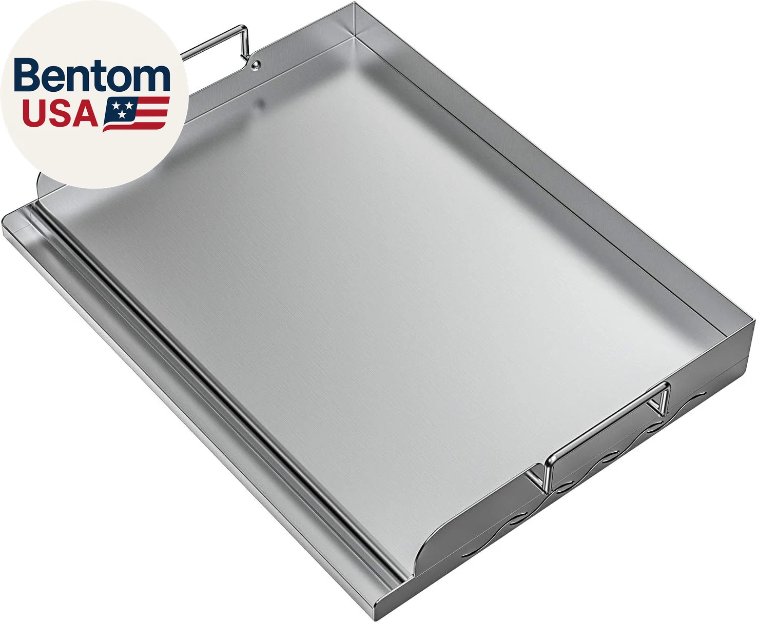 Universal Stainless Steel Griddle Flat Top Plate with Even Heating Bracing for B
Opens in a new wind