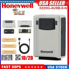 Honeywell Handheld 1D 2D Barcode Scanner W/USB Cable Kit Vuquest 3320G-4USB-0-N