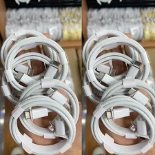 USB-C to USB-C Fast Cable Charger Type C Cord For iPhone 15/15Pro/16Max Bulk Lot