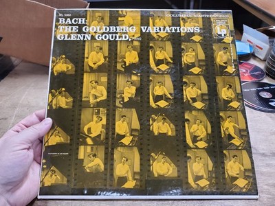 Glenn Gould BACH The Goldberg Variations, 1956 Columbia 6 Eye ML 5060 LP Record