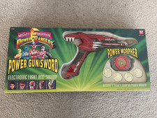 Mighty Morphin Power Rangers Power Gun Sword and Power Morpher Bandai Saban