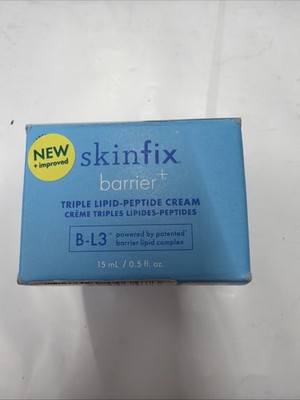 Skinfix Barrier Triple Lipid Peptide Cream 15ml / 0.5oz New Sealed