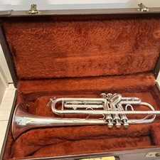 Couesnon Monopole Star Trumpet Used with Hard Case, Mouthpiece