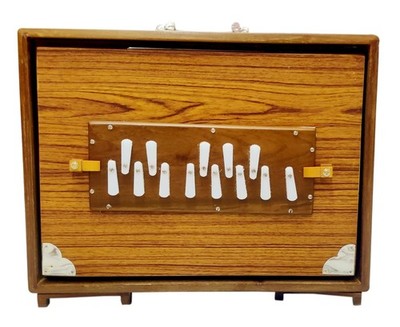 Maanvish Professional Shruti Box 16 x 12 x 3 Inch Tuned 440, Surpeti Instrument