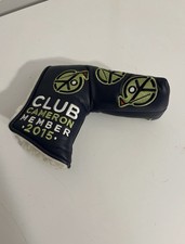 Scotty Cameron Club Cameron 2015 Member Blade Putter Head Cover Blue Peace Sign