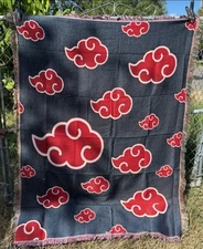 Tapestry Blanket NARUTO Akatsuki Clouds