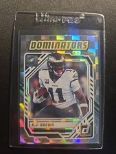 2025 Panini Donruss A.J. Brown Dominators Philadelphia Eagles #DOM-ABN