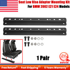 1 Pair Seat Low Rise Adapter Mounting For Bmw 2002 E21 E24 Recaro Scheel-mann Us