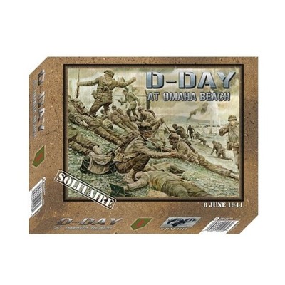 Decision Games Wargame D-Day at Omaha Beach (4th) Box VG+/NM