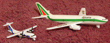 Vintage Diecast Schabak 795 Airbus 300 Alitalia & 929 ATR 42 ATI Lot of 2