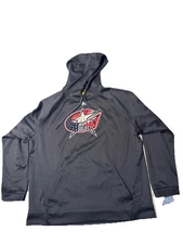 Howie's Hockey Men's Hoodie Pullover XL Dark Gray Graphic Print- Ashburn Selects