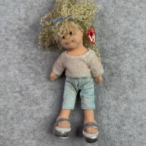 Vintage Ty Teenie Beanie Boppers "Sassy Star" W/ Tag Collectible Y2K