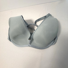 SKIMS Weightless Scoop Bra 36D Discontinued Blue Color Mesh - Wired