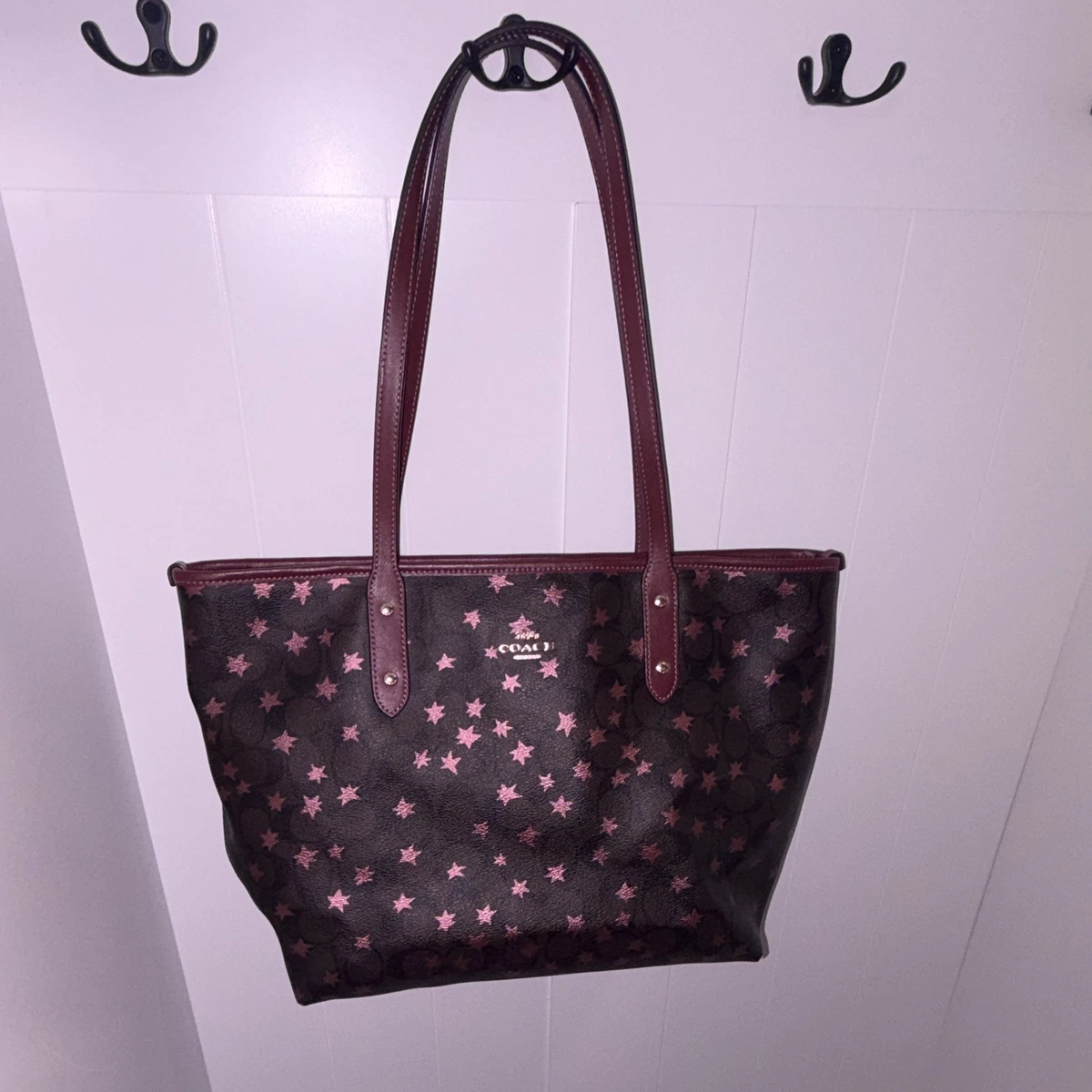 Coach Pink Tote Bags & Handbags for Women for sale | eBay
