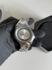 Nike Triax Chronograph Quartz Analogue Watch Silver