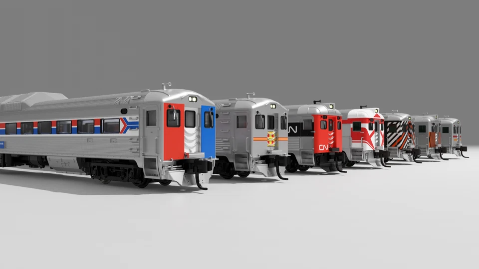 Rapido N Scale 516005 Budd RDC-1 (Phase II) BC Rail (Blue Scheme) DC/Silent New! - Image 4 of 4