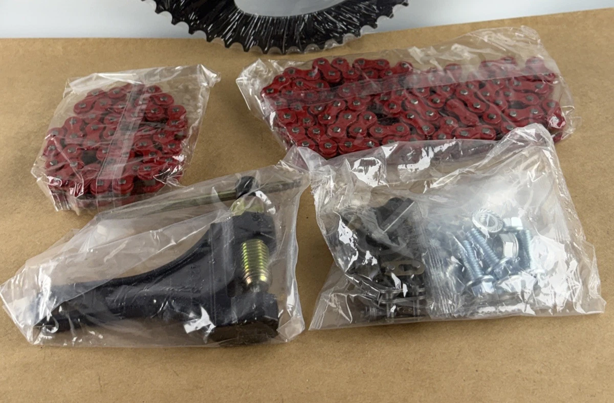 60T Rear Sprocket & 420 Chain 90 Links Kit for Coleman CC100X CT100U Mini Bike photo 3