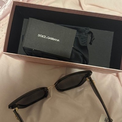 NWT Dolce & Gabanna Gold Floral Sunglasses‎ | eBay