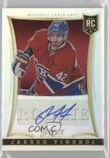 2013-14 Panini Select Rookie Silver Prizm 23/99 Jarred Tinordi #275 Auto 0c3