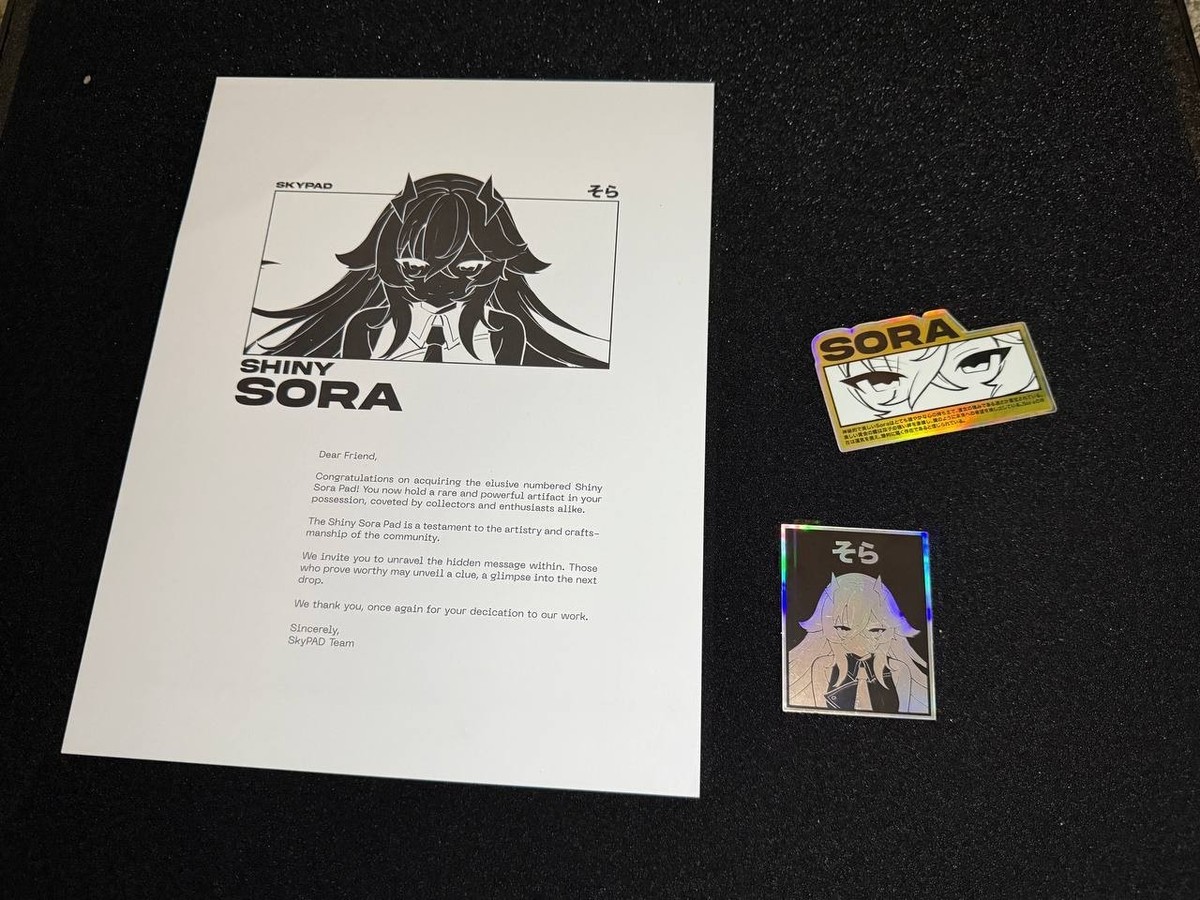 SKYPAD 3.0 XL Shiny SORA Limited Edition - Gaming Glass SKYPAD 3.0 XL Shiny SORA Limited Edition - Gaming Glass