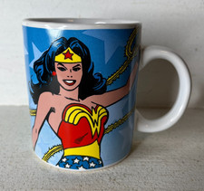 DC Comics Wonder Woman Comic Art Coffee Mug EXCELLENT