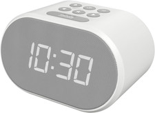 I-Box Alarm Clocks Bedside, Radio Alarm Clock, Mains Powered or Battery, FM Radi