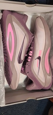Nike A'One Violet Dust/Pink Spell Men's Low Top Lace-Up Basketball Sneaker