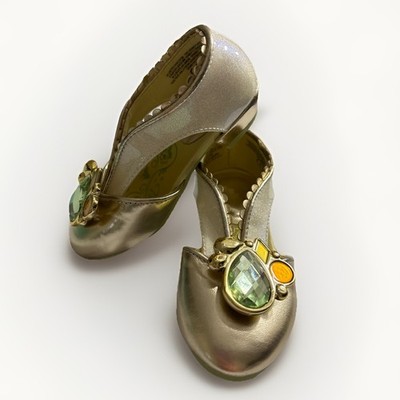 Disney Store Princess Tiana Costume Shoes The Princess and the Frog Toddler 7/8
