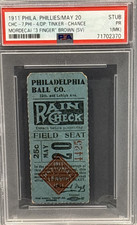 1911 Phillies v. Cubs -- Mordecai 
