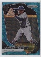 2020 Panini Prizm Tier II Teal Wave Prizm Fernando Tatis Jr #193 01pp