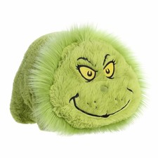Aurora Dr. Seuss Grinch Spudsters 9" Plush Green Stuffed Animal, Licensed Toy