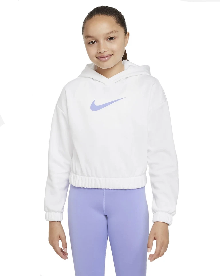 Sudadera con Capucha Nike Jóvenes Mayores Niñas Therma-Fit, DQ8845, Tallas y Colores Foto 4 de 4