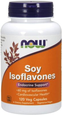 NOW FOODS, SOY ISOFLAVONES Herz Kreislauf Gesundheit 120 Veg Kapseln SUPER PREIS