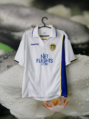 リーズ Leeds United Macron ユニフォーム Leeds United 2009 - 2010 home football shirt jersey Macron size S