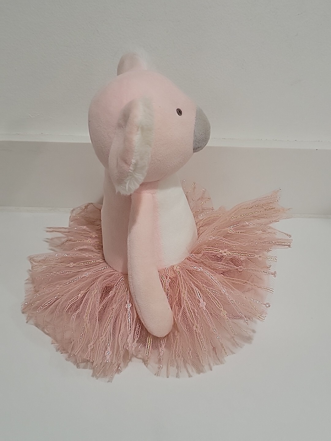 F A O SCHWARZ PINK BALLERINA KOALA BEAR PLUSH