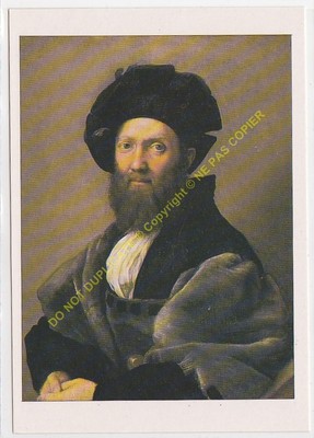 CP GEMÄLDE RAFFAELLO SANTI RAPHAËL Balthasar Castiglione