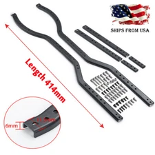Stainless Steel Chassis Frame Rails For RC 1/10 Axial SCX10 SCX10II Car Crawler