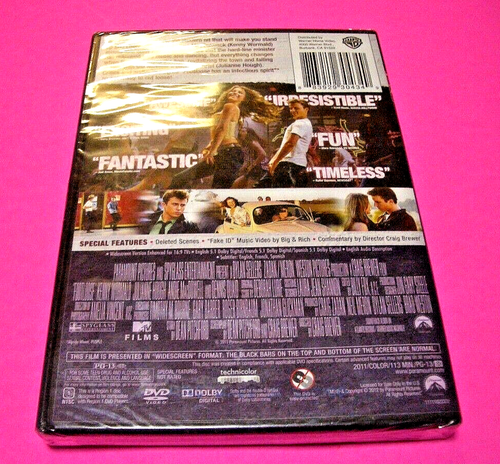 FOOTLOOSE - DVD - 2011 - FACTORY SEALD - BRAND NEW - SENT 1st CLASS MAIL - Picture 2 of 2