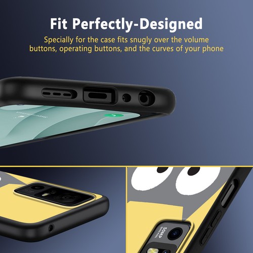 Personalised Cartoon Phone Case For TCL 50 SE/40 SE/501/505 Shockproof TPU Cover - Picture 42 of 74