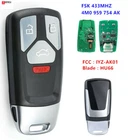 for Audi A4 A5 Q7 SQ5 TT 2017-2019 Smart Remote Key Fob 433MHz 4M0 959 754 AK