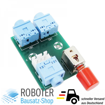 Stereo Audio Board 3.5mm 2-IN 1-OUT XH-M371